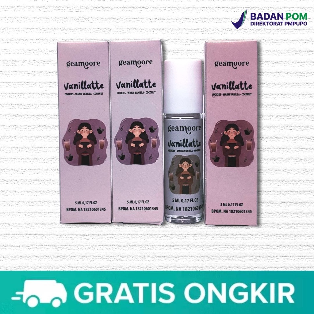 Free Ongkir Geamoore Addicted Series Peach Cookies Non Alcohol Sudah BPOM