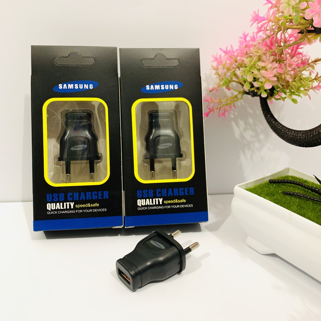 Adaptor Charger Samsung 2.1A 2A P10 model Jack Colokan Listrik