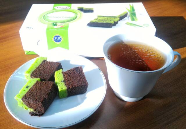 

DEB Brownie Kukus Amanda - Rasa Sarikaya Pandan