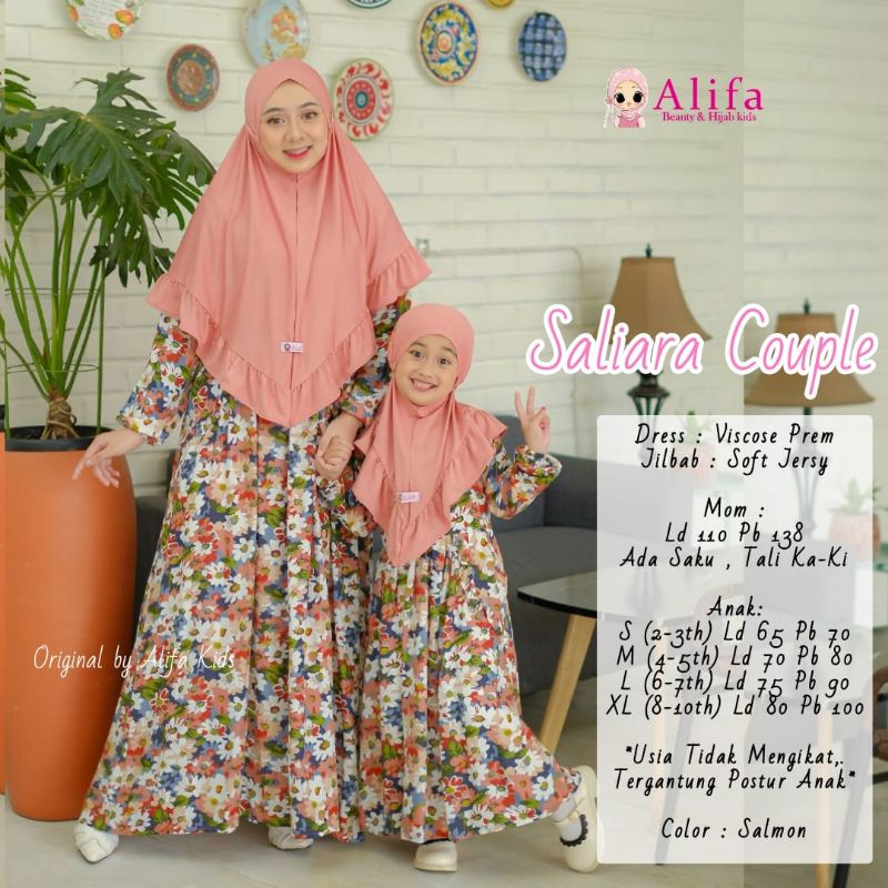 Saliara couple ori alifa / dress couple