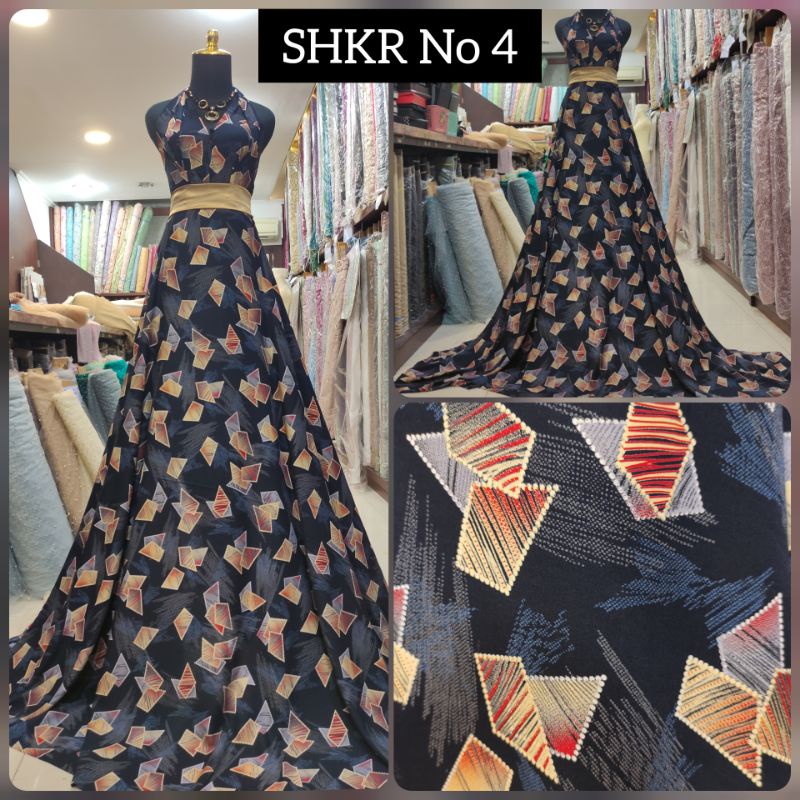 Kain Katun Viscose Motif Abstrak SHKR No 4