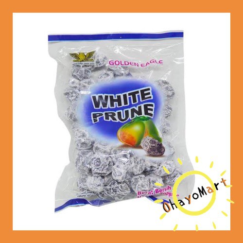 Golden eagle White Prune / Manisan Buah Prune Putih/ Prune candy 500gr