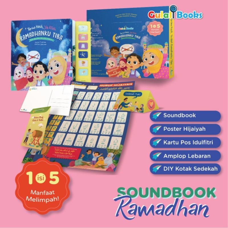 

GULALIBOOKS - ramadhanku tiba buku anak sound 6 suara doa- doa