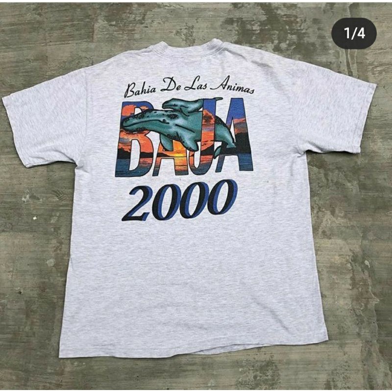 KAOS VINTAGE BAJA 2000 SECOND T-SHIRT