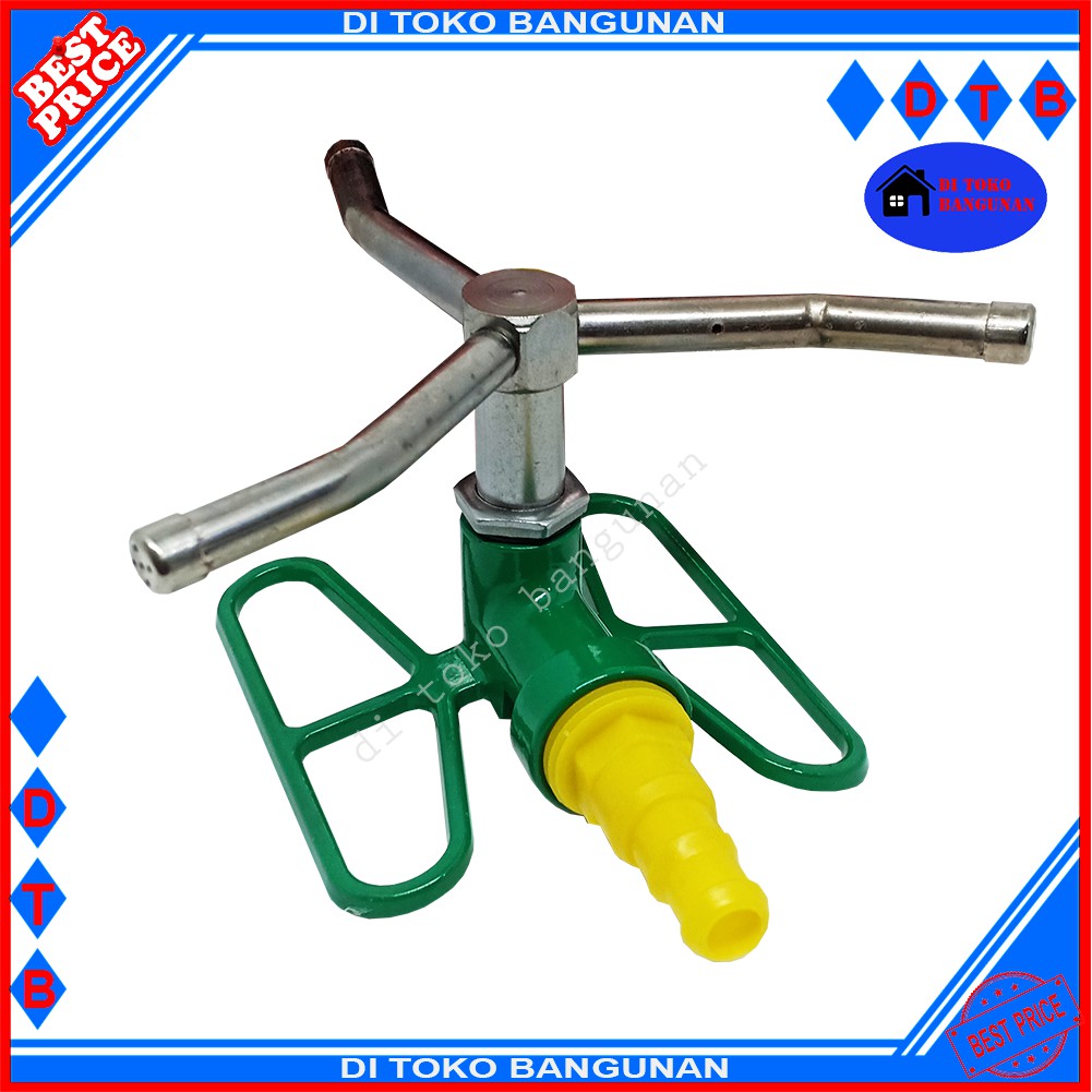 Rotary Sprinkler FREED SK 117s Shower Taman Body Besi