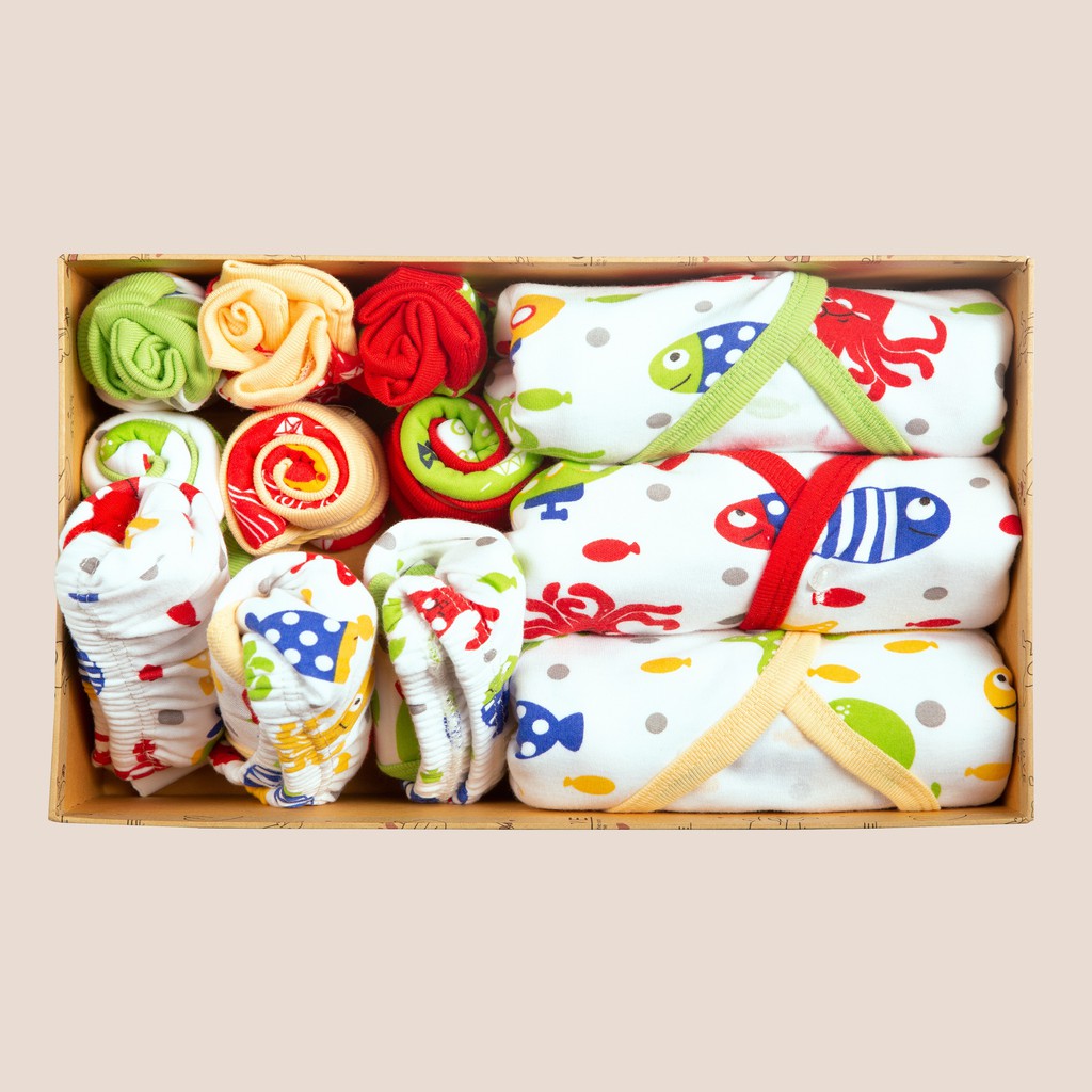 Hampers Bayi / Baby / Kado Lahiran / Kado Bayi / Paket Newborn happiness babyshop (0-12 bulan)-Hampers C