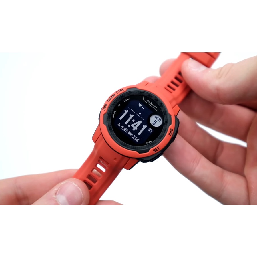 Sport Watch | Smart Watch Garmin Instinct 2S Poppy 40mm Smart Notifications Watch - Garansi TAM 2 Tahun