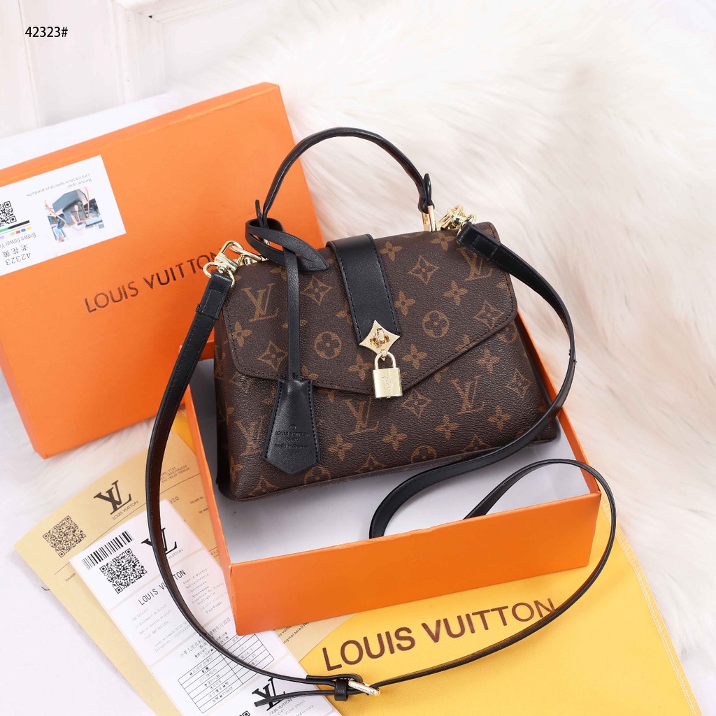 Louis Vuitton Top Handle Flap Bag in Monogram #42323