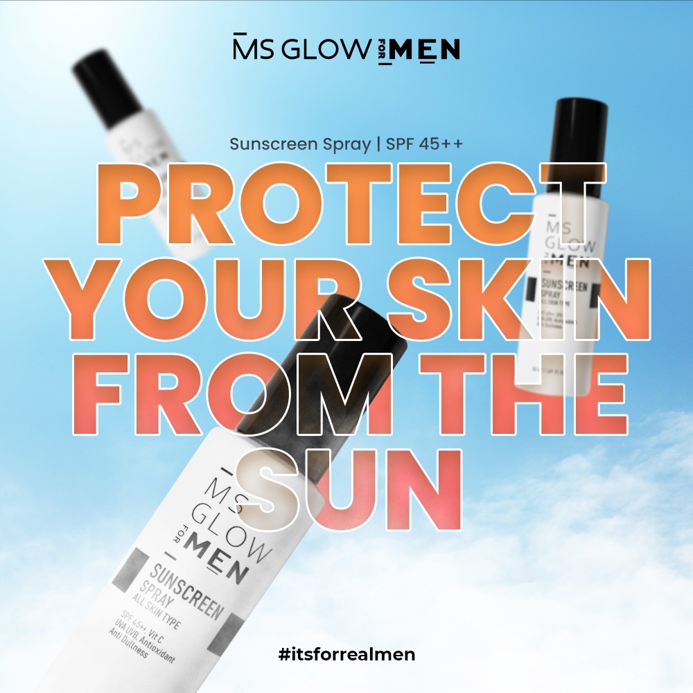 Sunscreen Ms Glow Men/ MS Glow For Men