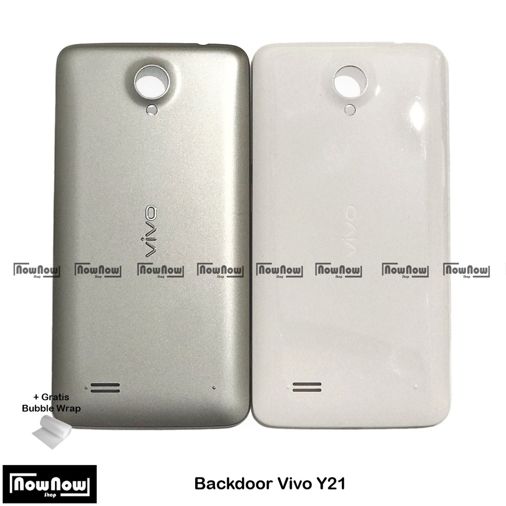 Backdoor Tutup Belakang Baterai Back Cover Casing Vivo Y21 Termasuk Tombol On Off dan Volume