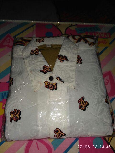 Syafin - Promo Semi Sutera Batik Couple Gamis Sutera Premium Original Solo Dolby Embos Seragaman