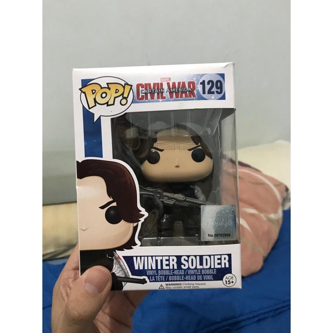 Winter Soldier Funko Pop Promo barang ready