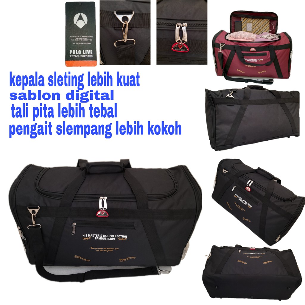 TAS PAKAIAN TAS BESAR TAS MUDIK BESAR TAS PAKAIAN MULTIFUNGSI TAS SLEMPANG BESAR