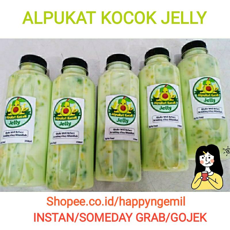 

Apukat Kocok Jelly Minuman Segar 250ML