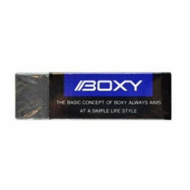 Boxy penghapus besar EP100 Eraser penghapus pensil boxy hitam