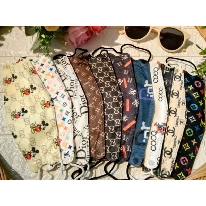 ♥️JS99♥️MASKER KF94 MERK BRAND NON MEDICAL