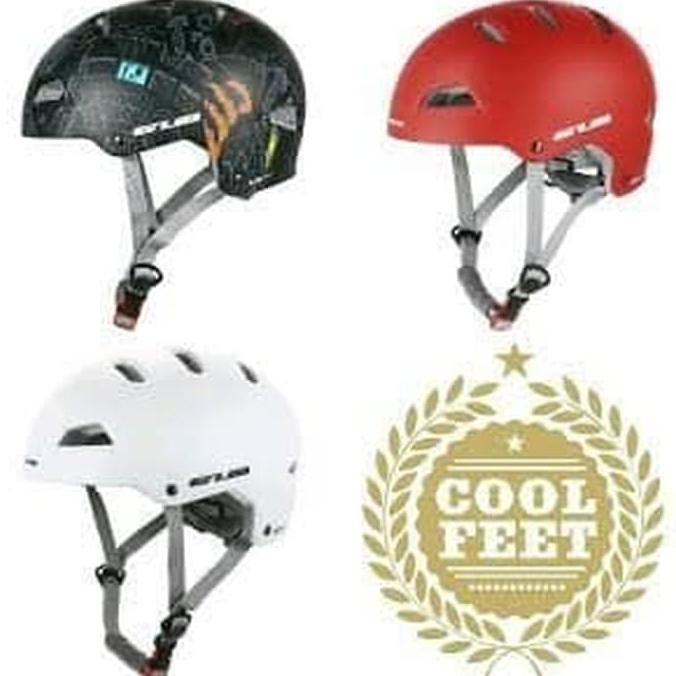 helm sepeda terlaris - helm sepeda GUB v1 BMX batok original - Putih