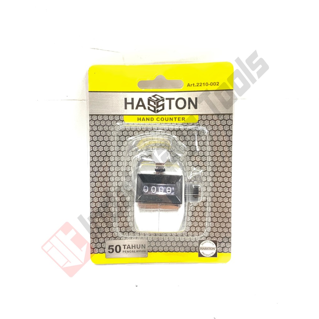 HASSTON 2210-002 Hand Counter Tangan - Alat Hitung Manual Satuan