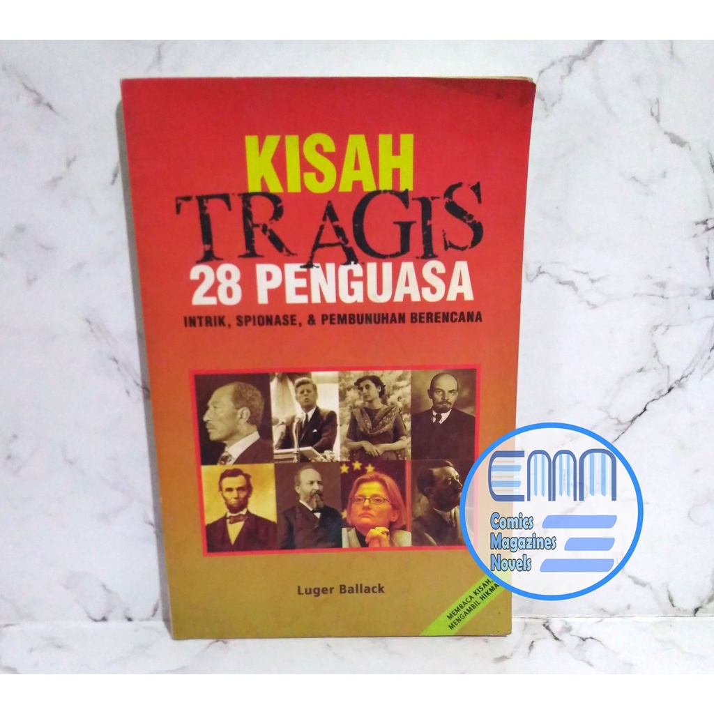Buku Kisah Tragis 28 Penguasa - Luger Ballack - Visimedia