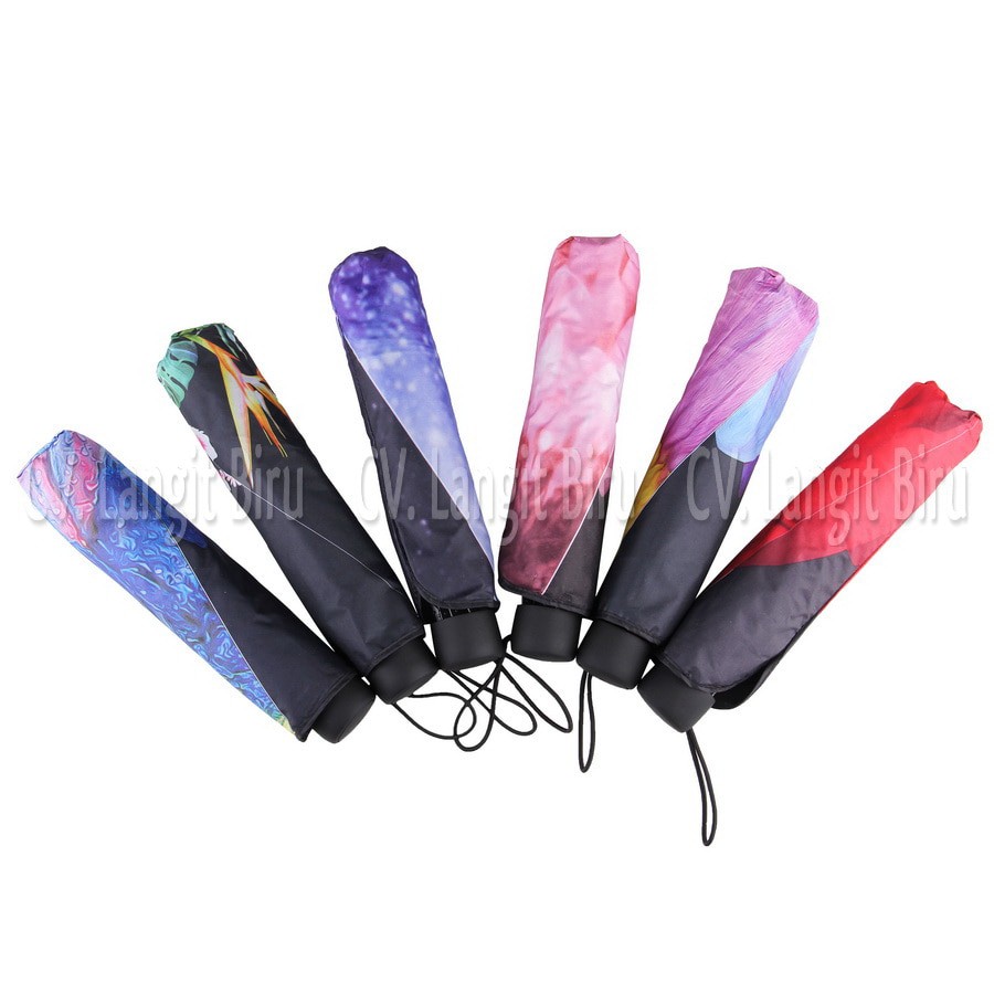 Paling Murah Ombotak Payung Lipat Pink Daisy Bunga Unik. Motif Di Dalam. 78EVbH6kM1