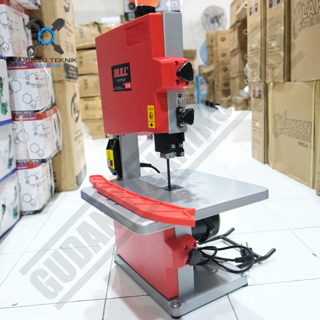 Bull BS-08 / Mesin Band Saw 8 inch Bull Bs08 / Mesin Gergaji Pita Duduk 8inch Bull