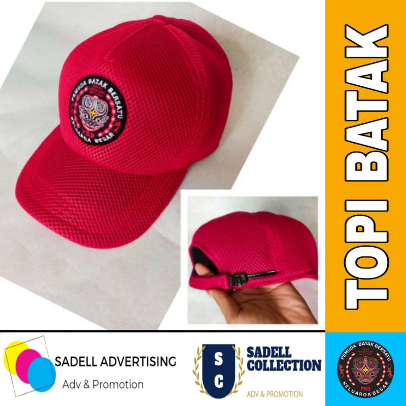 Topi Ormas Batak Topi Pemuda Batak Bersatu Merah