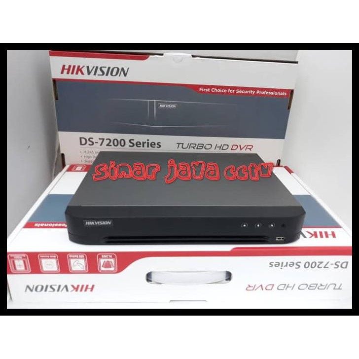 BOOM SALE DVR 16CHANEL HIKVISION DS 7216 HQHI-K1 TURBO HD TERPERCAYA