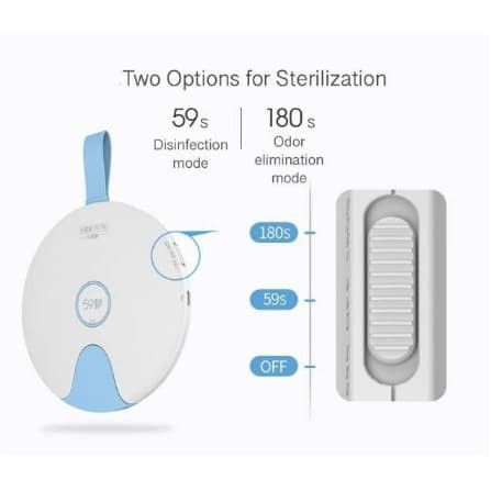 59S UVC LED Portable S8 Bottle Lid Cover Travel Sanitizer Sterilizer Baby UV