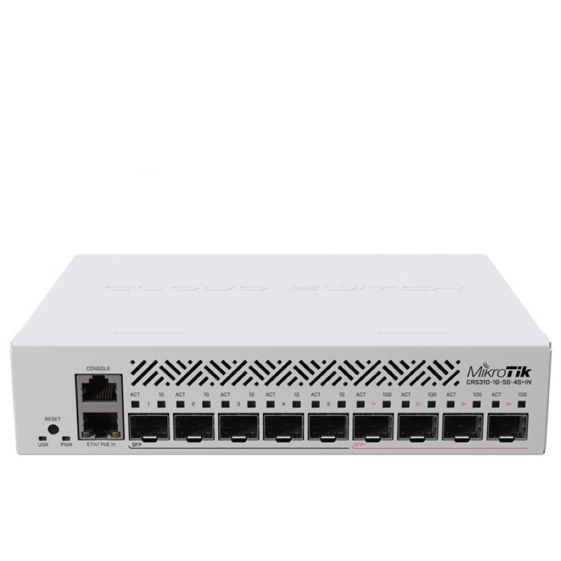 Mikrotik CRS310-1G-5S-4S+IN CRS310 1G 5S 4S+IN Router Cloud Core