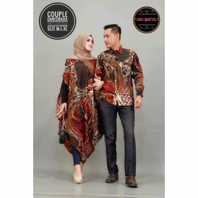Bima Batik Couple Bahan Katun Halus Primisima Motif Abstrak