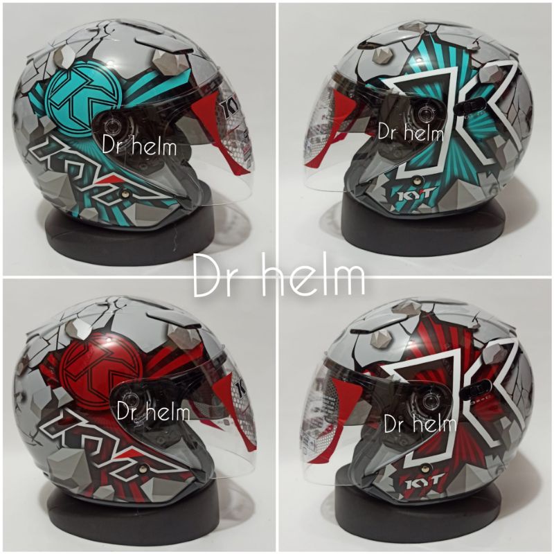 HELM KYT DJ MAXI MOTIF SERI 3 TERBARU