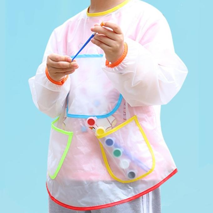 

Apron Lukis Anak Anti Air Celemek Panjang Waterproof Kids Painting