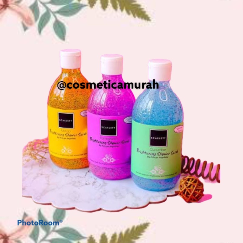 sabun mandi scarlett // scarlett shower scrub cair || sabun mandi scarlett cair