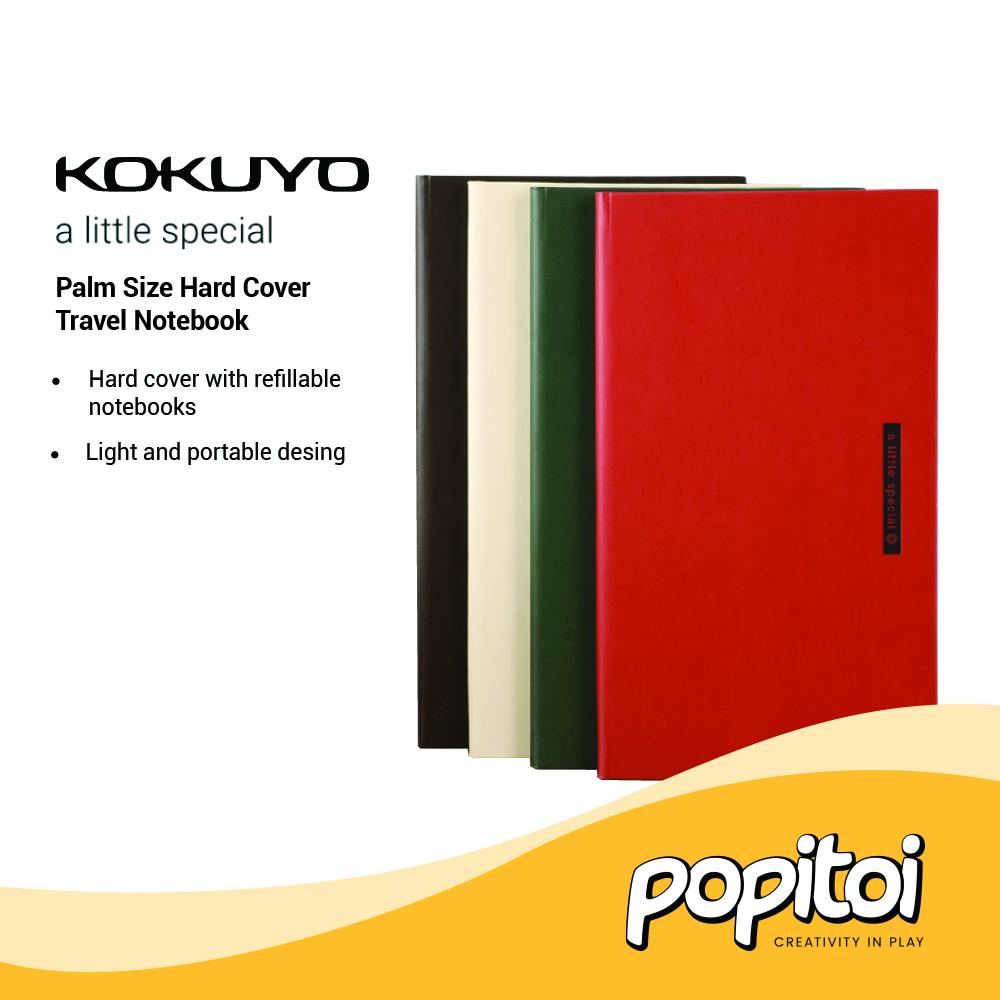 

Kokuyo Palm Size Hard Cover Travel Notebook Buku Map Catatan Ukuran Passport Paspor