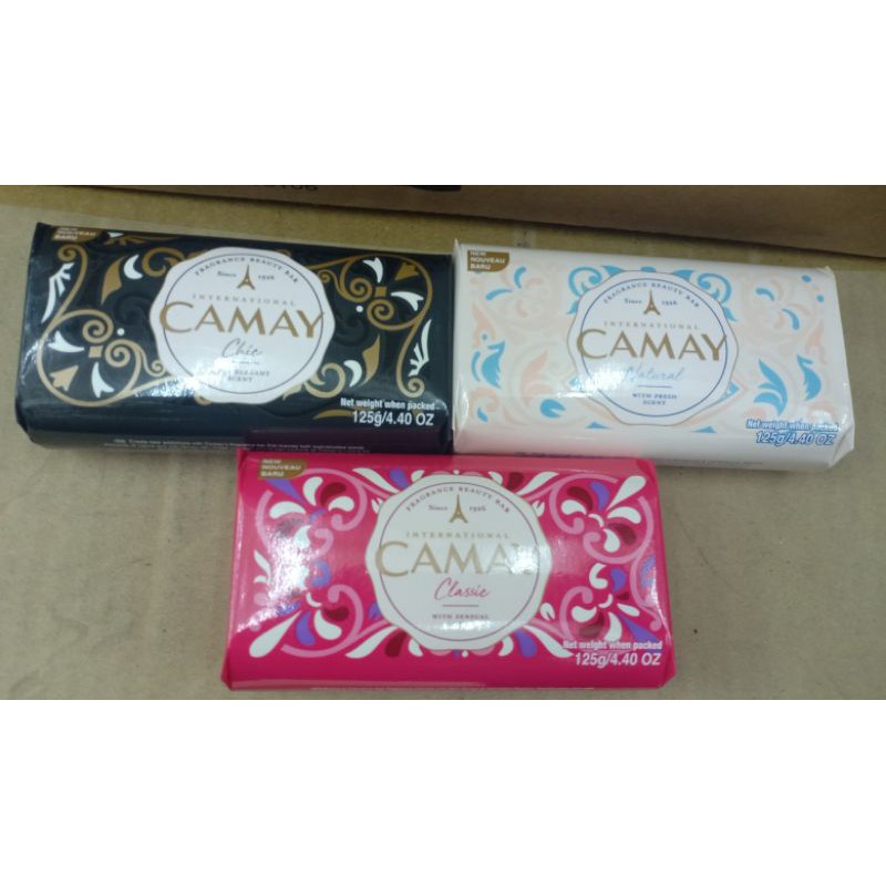 Camay Shop chic 125gr sabun mandi batang.