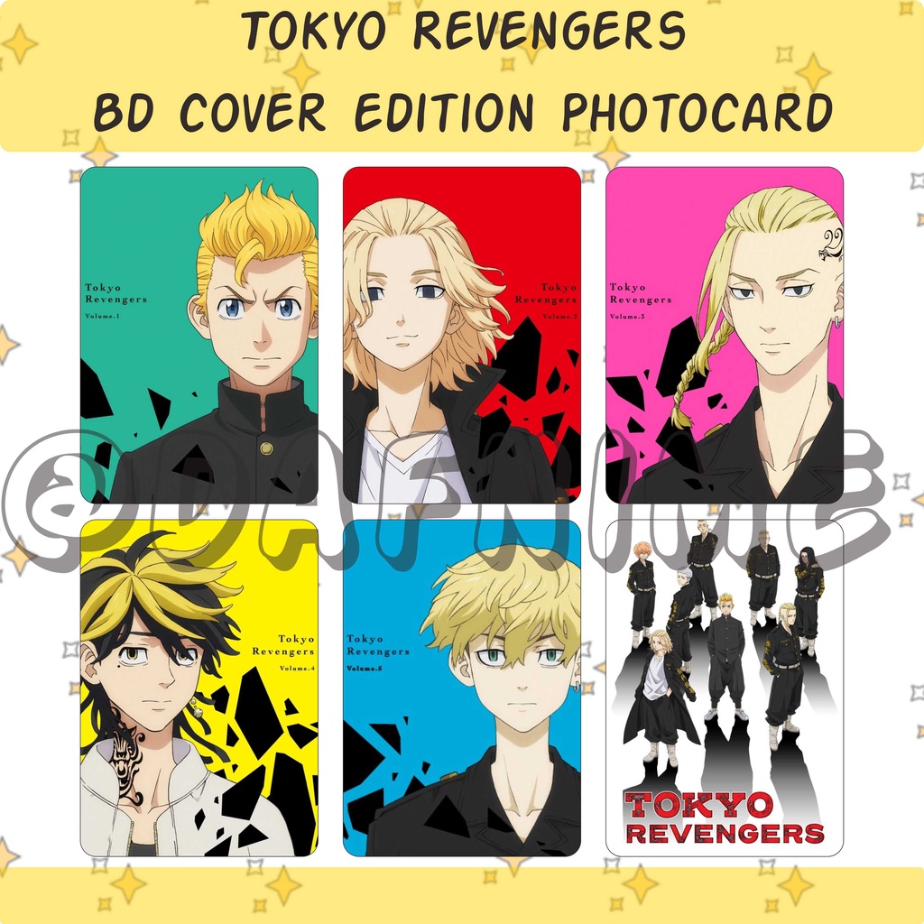 TOKYO REVENGERS BD COVER EDITION PHOTOCARD