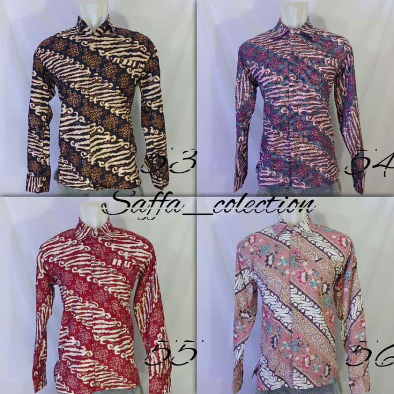 kmeja batik pria/batik pria