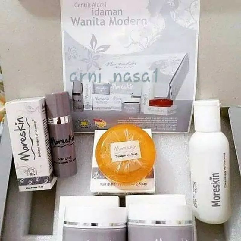 Moreskin Nature Paket Skincare Murah Original