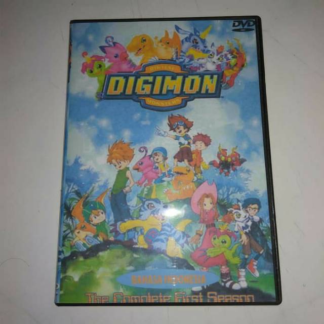 DVD Anime Digimon Adventure Dubbing Bahasa Indonesia