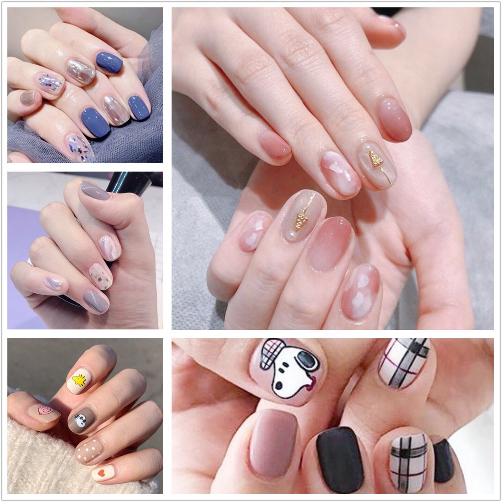 &lt;Jjoygirl&gt;DA Nail Sticker Motif / Sticker Kuku / Stiker Kuku / Nail Stiker Glitter / Stripes Design