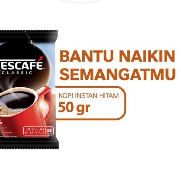 

BestSeller⛄ Nescafe Classic 50gr Kopi Instan #DISKON