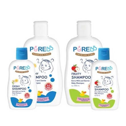 *FRAULEINCO* Pure BB Wash BB Shampoo - 80mL dan 230mL - sampo dan sabun anak