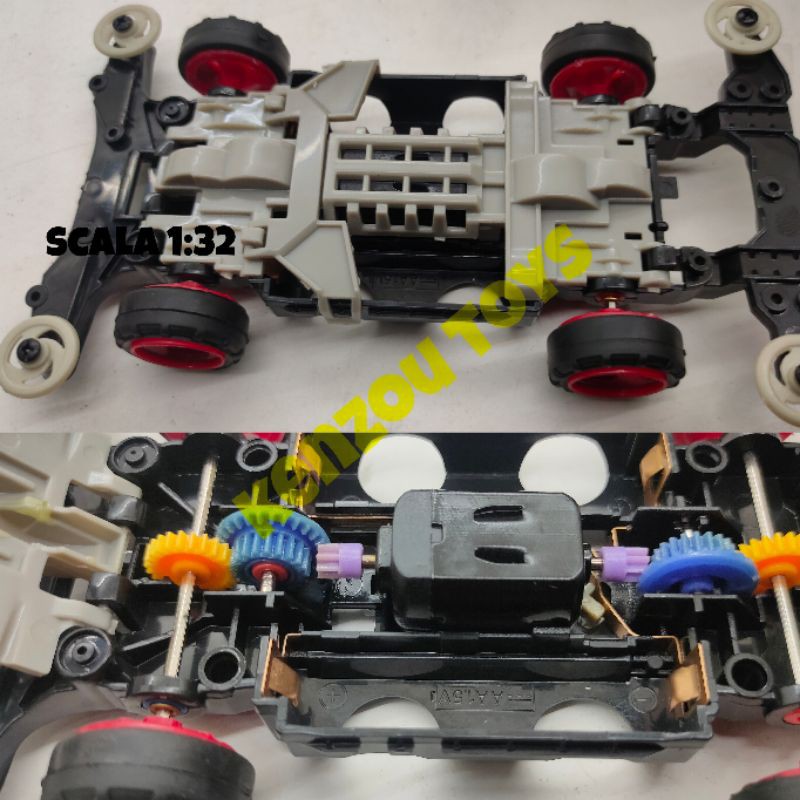 Tamiya Aoda 4WD scala 1:32 Dinamo Tengah