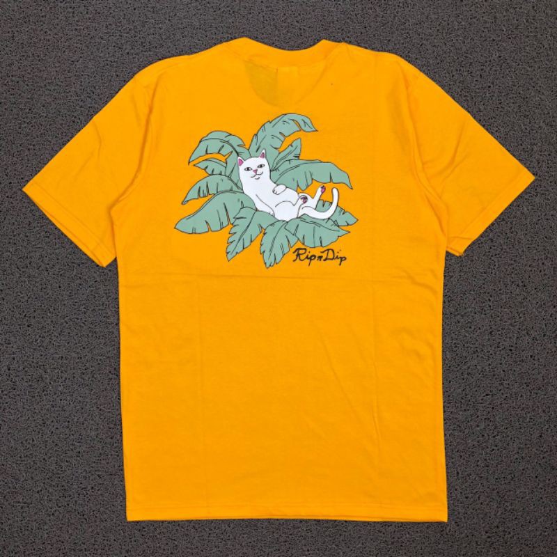 TSHIRT KAOS BAJU RIPNDIP SAFARI NERMAL YELLOW LIKE ORI