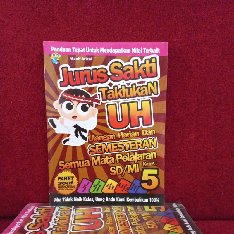 Jual Buku Bimbel Jurus Sakti Taklukan Uh Ulangan Harian Dan Semesteran Sd Mi Kelas 5 Indonesia