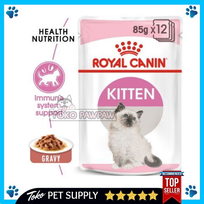 Royal Canin Wet Kitten Instinctive Gravy 85gr Kitten Wet Food Royal Canin Makanan Kucing Basah