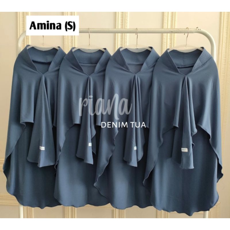 HIJAB RIANA TERNYAMAN-Denim tua