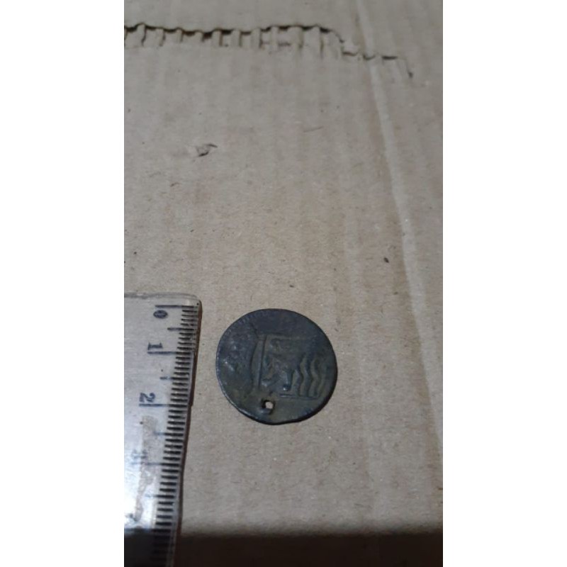 513. 1 keping koin voc 1733 1 duit zeeland