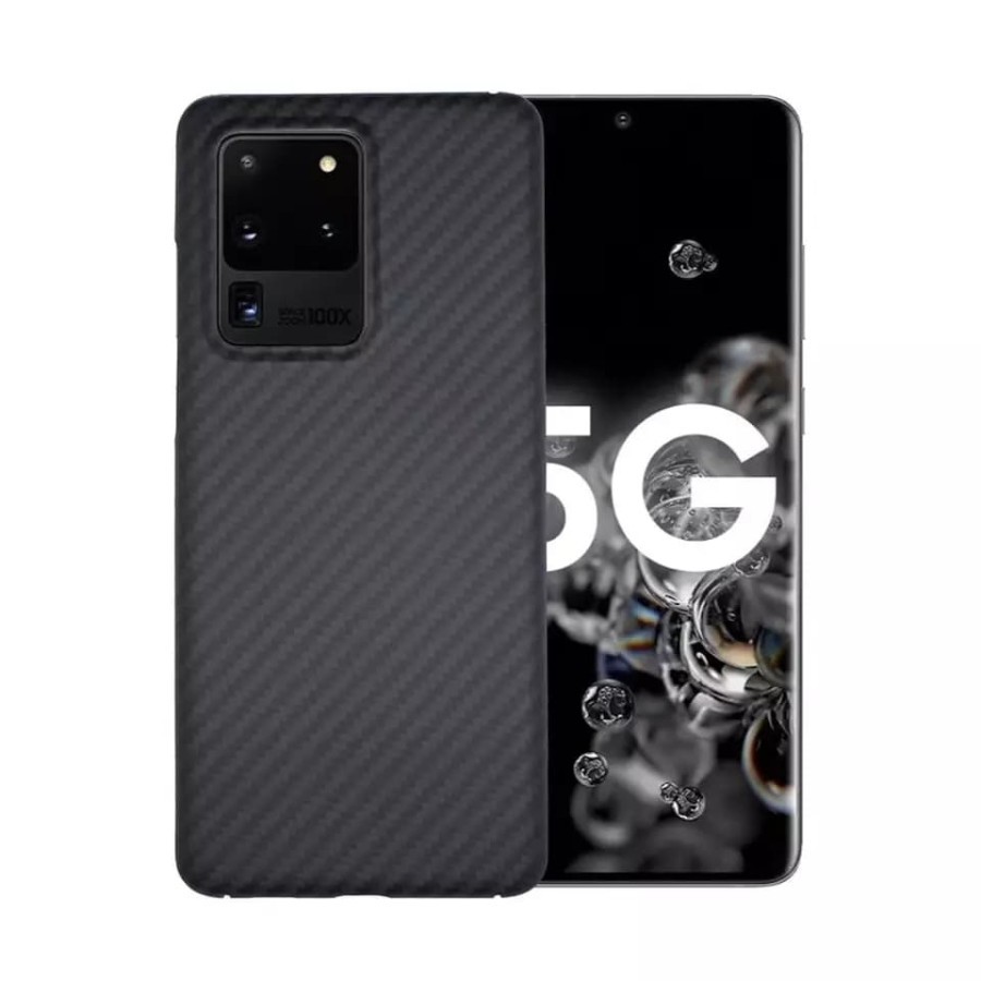 SAMSUNG S20/S20+/S20 PLUS/S20 ULTRA CASE SOFTCASE SLIM FULL CARBON