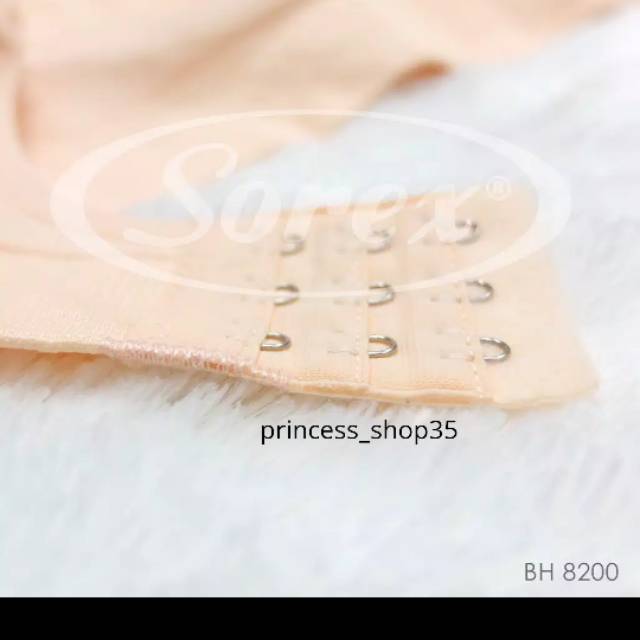 Sorex Bra Menyusui Tanpa Kawat Nursing Bra Kait 3 Setara Cup B Busa Sedang Art 8200